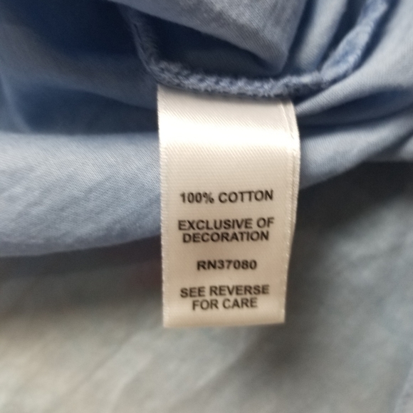 Est. 1946 ombre gradient peasant top size… - Picture 4 of 5